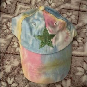 Brand New Never Worn JS Pot Leaf Tie-Dye Adjustable Hat